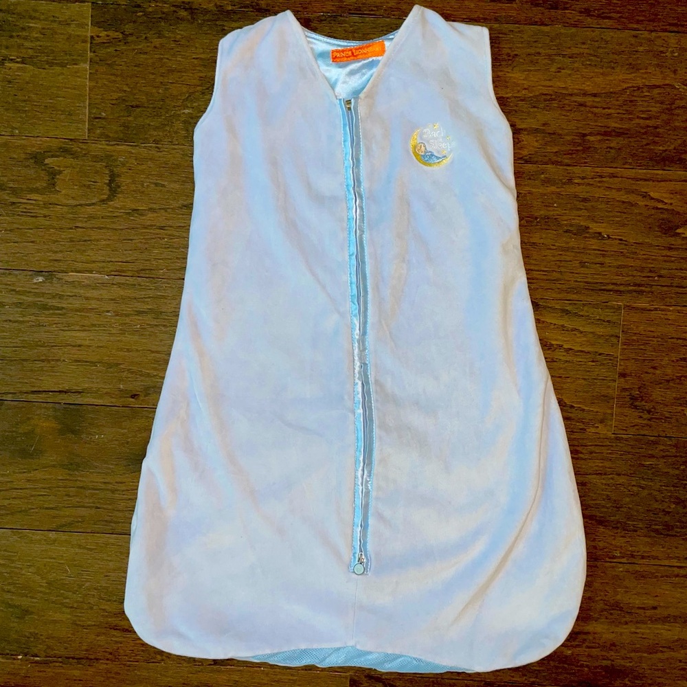 Prince Lionheart Small Back To Sleep Sack in Blue EUC